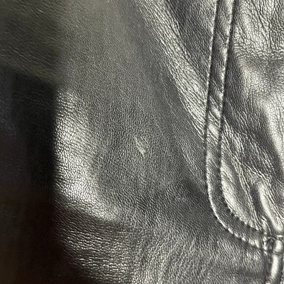 ARITZIA‎ WILFRED CABARET VEGAN LEATHER BLACK PANT SIZE 6 - Picture 6 of 14